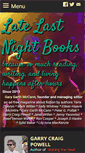 Mobile Screenshot of latelastnightbooks.com
